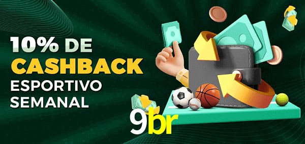10% de bônus de cashback na 9br