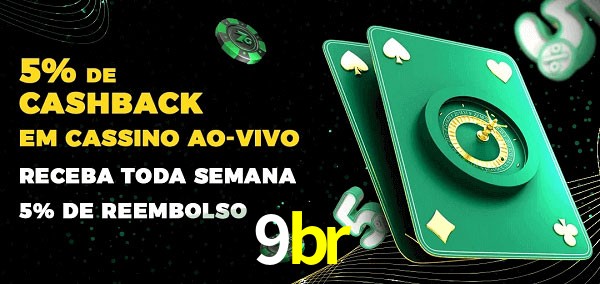 Promoções do cassino ao Vivo 9br